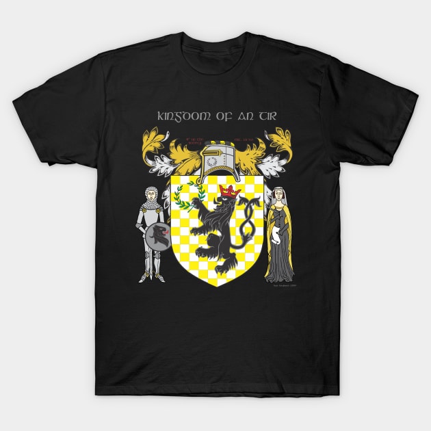 Kingdom of An Tir T-Shirt by Greyhand